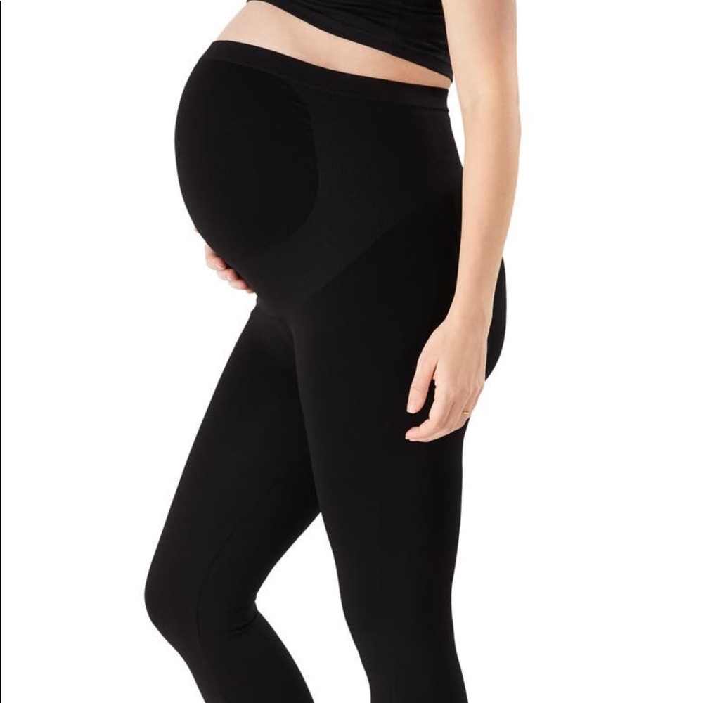 BELLY BANDIT Black Maternity Bump Support Leggings size S/P. In great condition.
